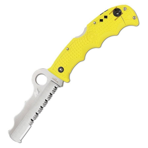 Складной нож Spyderco Rescue Assist™ Salt Yellow - 79PSYL фото 5 Складной нож Spyderco Rescue Assist™ Salt Yellow - 79PSYL фото 5