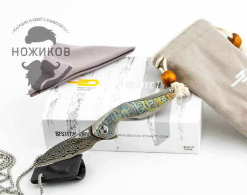 Складной нож Bestech Knives The Reticulan BT1810K фото 4 Складной нож Bestech Knives The Reticulan BT1810K фото 4
