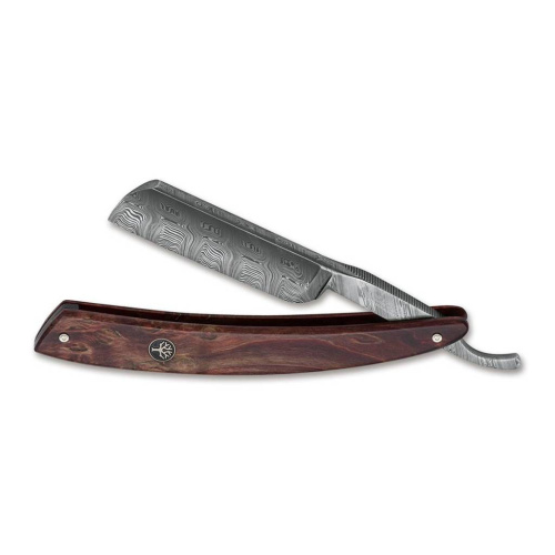 8 Boker Damascus Curly Birch 6/8