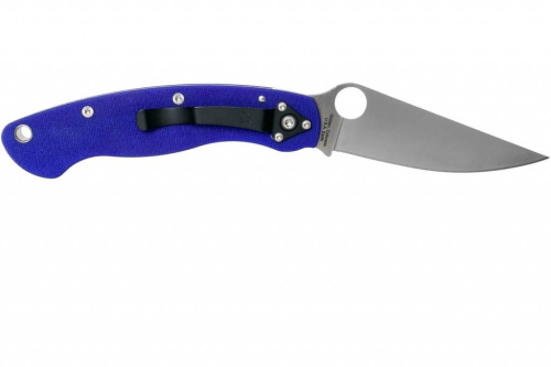 Складной нож Spyderco Military Blue C36GPDBL фото 13