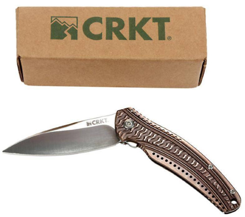 Складной нож CRKT Ripple 2 Bronze фото 6