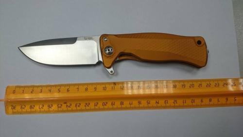 Складной нож Lion Steel SR11A OS ORANGE фото 11