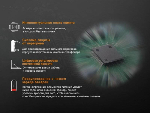 798 Fenix Фонарь тактическийTK25 UV Cree XP-G2 (ультрафиолет) фото 6