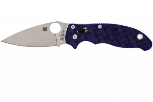 Складной нож Spyderco Manix 2 Blue 101GPDBL2 фото 18