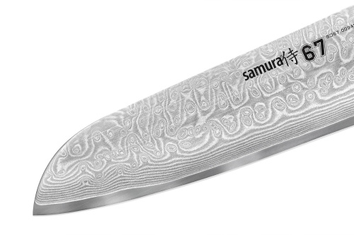 2011 Samura Нож кухонный "Samura 67" Сантоку 175 мм фото 5
