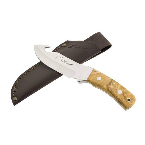 236 Camillus Нож шкуросъемный с фиксированным клинкомLes Stroud Aspero фото 5