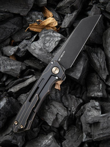 Складной нож WE Knife Mini Buster Antique Bronze фото 2