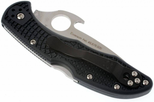 Складной нож Spyderco Delica 4 Emerson Wave Opener® 11PGYW фото 3