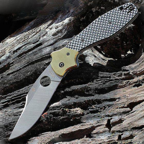 Складной нож Spyderco Schempp Bowie 190CFP фото 17