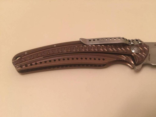 Складной нож CRKT Ripple 2 Bronze фото 11