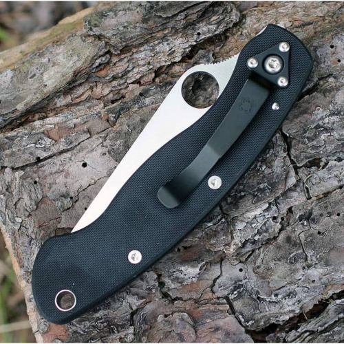 Складной нож Spyderco Military™ Model Left Hand - 36GPLE фото 8