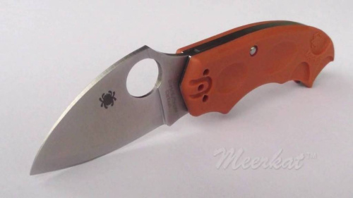 Складной нож Spyderco Meerkat ORANGE 64JPBORE фото 13