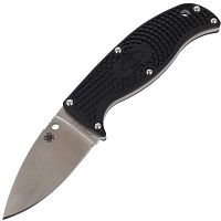 Нож с фиксированным клинком Enuff Leaf-shaped Spyderco FB31PBK