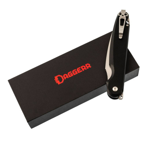 Складной нож Daggerr Dagger Parrot Nestor Black SW фото 5