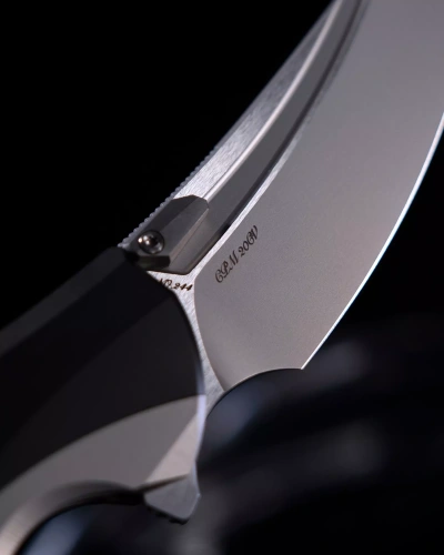 Складной нож Rikeknife Lamella Black DLC Rike Knife фото 3