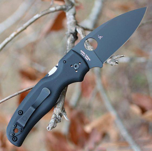 Складной нож Spyderco Shaman 229GPBK фото 2