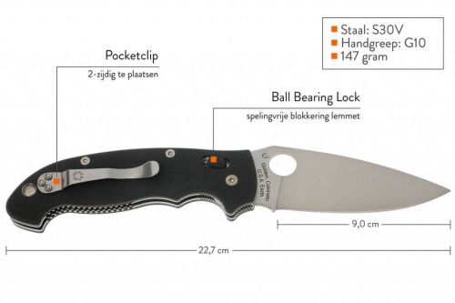 Складной нож Spyderco Manix 2 XL - 95GP2 фото 19 Складной нож Spyderco Manix 2 XL - 95GP2 фото 19