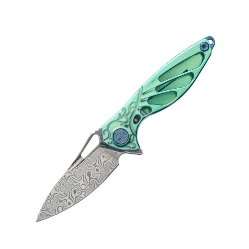 131 Rikeknife Нож складной Rike Mini Green фото 3