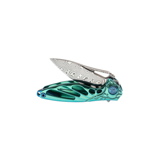 131 Rikeknife Нож складной Rike Mini Green фото 8
