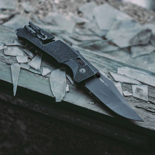 Складной нож SOG Trident Mk3 Blackout фото 10 Складной нож SOG Trident Mk3 Blackout фото 10