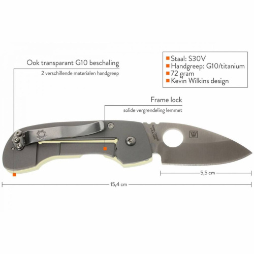 Складной нож Spyderco Leaf Storm 128GP фото 11