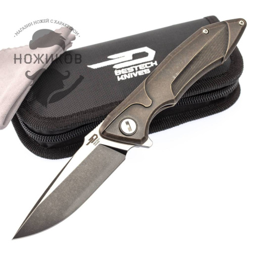 Складной нож Bestech Knives Starfighter Black BT1709D фото 2