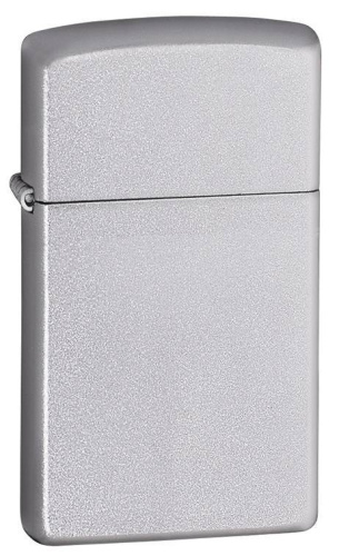 499 ZIPPO ЗажигалкаSlim® с покрытием Satin Chrome™